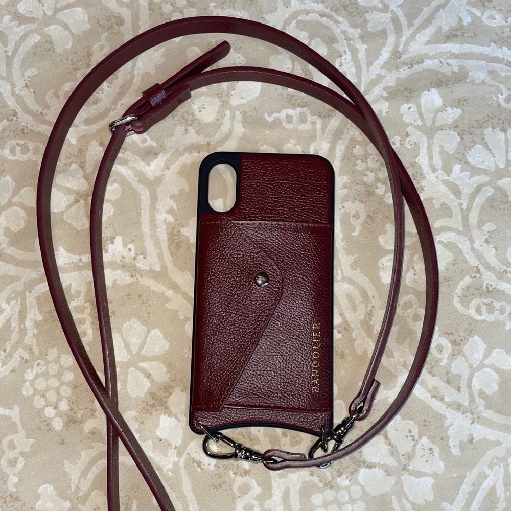 iPhone XS Bandolier phone carry case